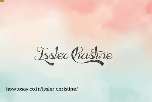 Issler Christine