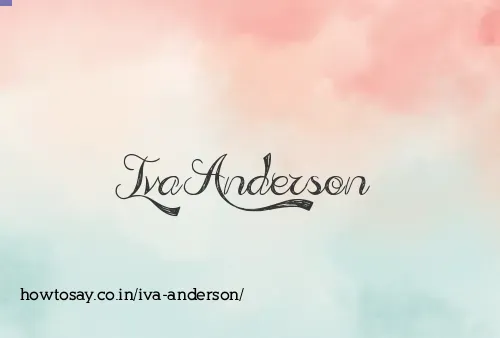 Iva Anderson