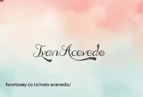 Ivan Acevedo