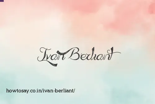 Ivan Berliant