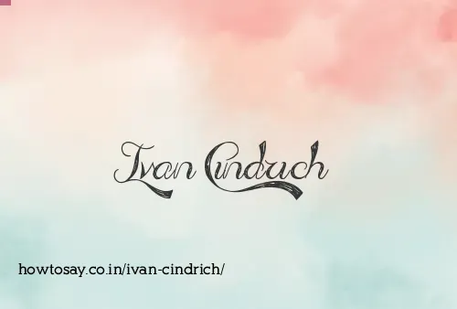 Ivan Cindrich