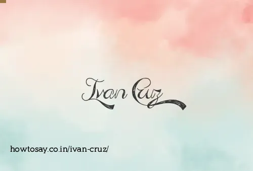 Ivan Cruz