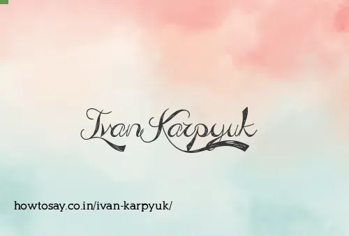 Ivan Karpyuk