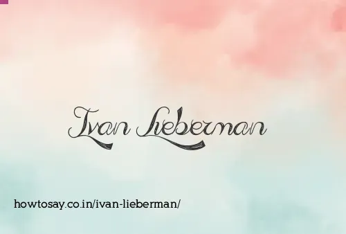 Ivan Lieberman