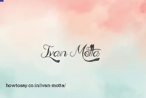 Ivan Motta