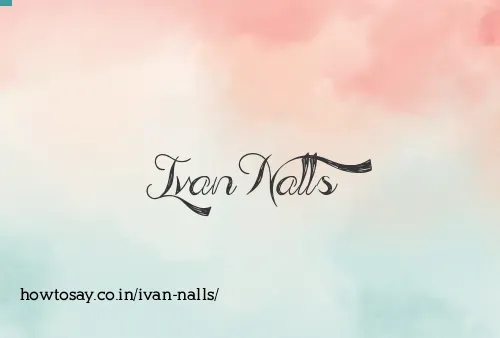 Ivan Nalls