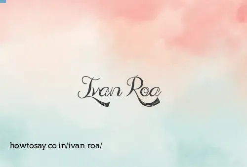 Ivan Roa