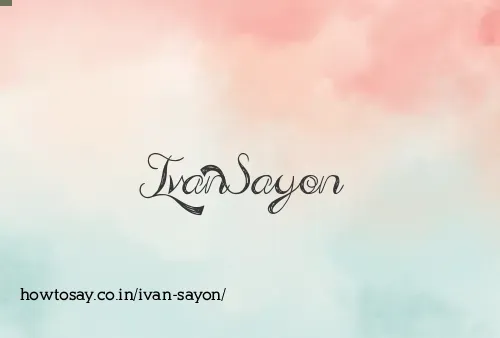 Ivan Sayon