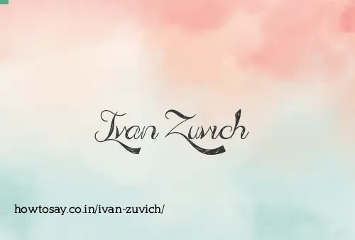 Ivan Zuvich