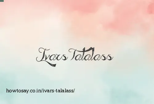 Ivars Talalass