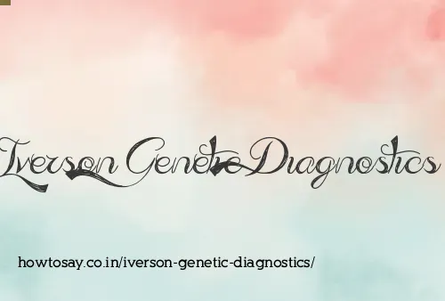 Iverson Genetic Diagnostics