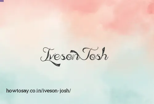 Iveson Josh