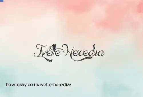 Ivette Heredia