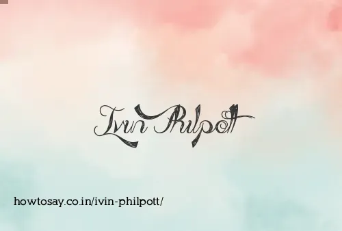 Ivin Philpott
