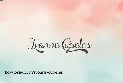 Ivonne Cupeles