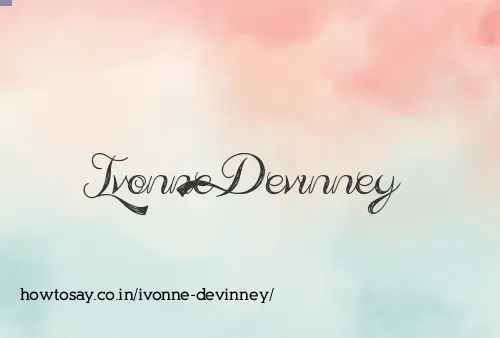 Ivonne Devinney