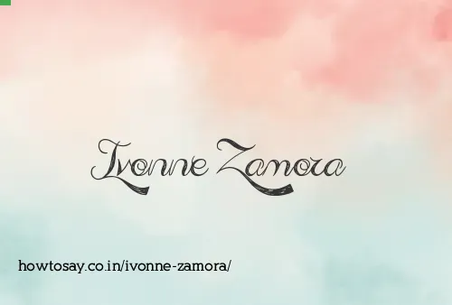 Ivonne Zamora