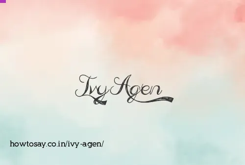 Ivy Agen