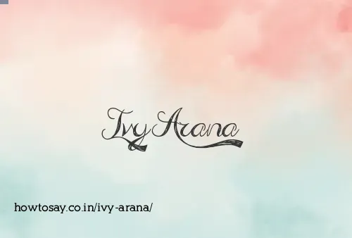 Ivy Arana