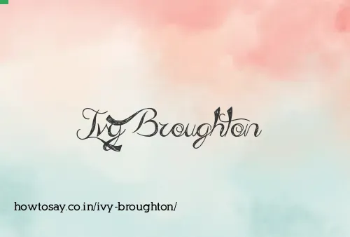 Ivy Broughton