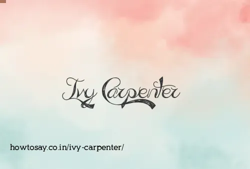 Ivy Carpenter