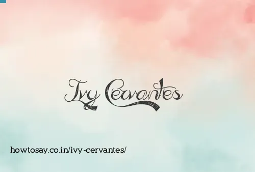Ivy Cervantes