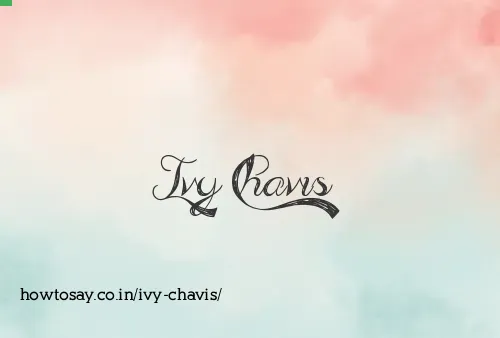 Ivy Chavis