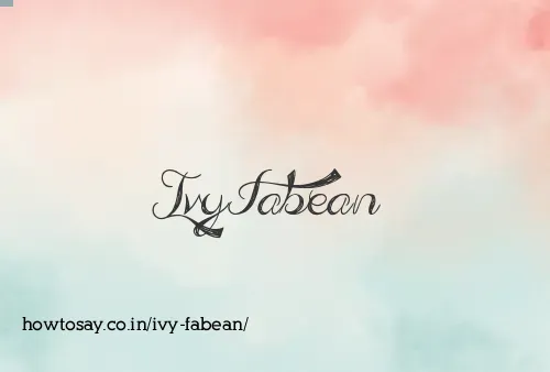 Ivy Fabean