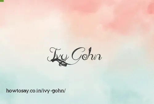 Ivy Gohn