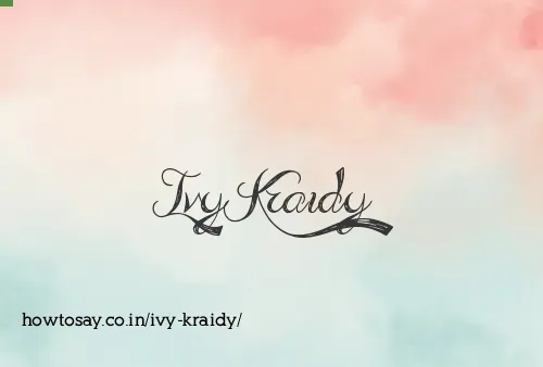 Ivy Kraidy