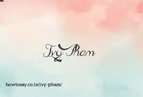 Ivy Pham