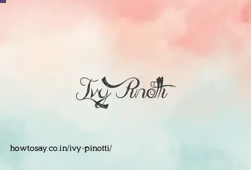 Ivy Pinotti