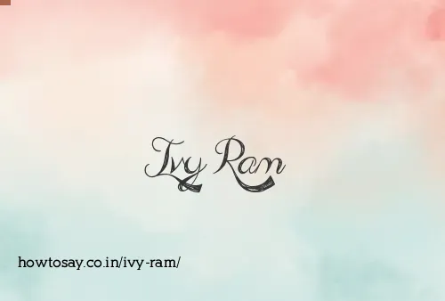 Ivy Ram
