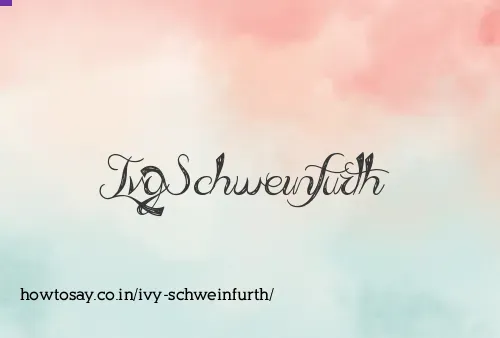 Ivy Schweinfurth