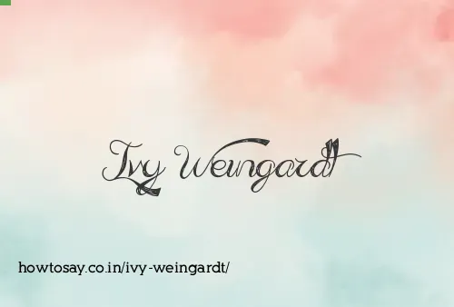 Ivy Weingardt