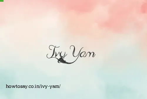 Ivy Yam