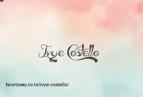 Ivye Costello