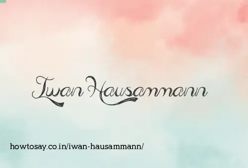 Iwan Hausammann