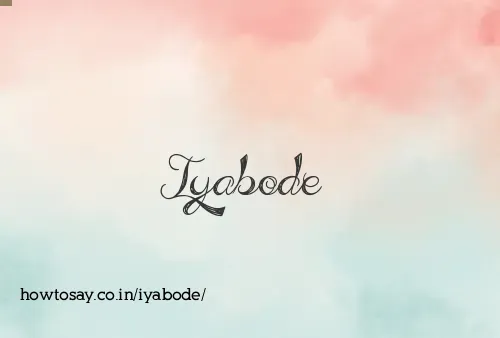 Iyabode