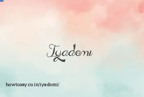 Iyadomi
