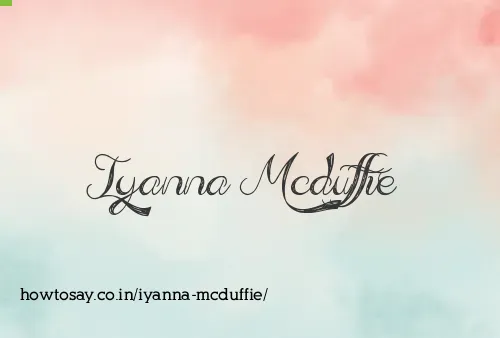 Iyanna Mcduffie