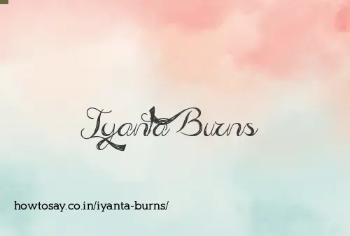 Iyanta Burns