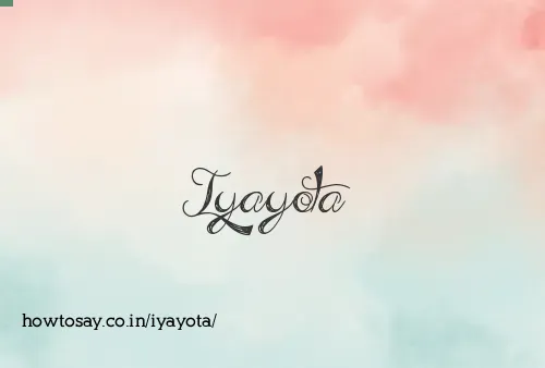 Iyayota