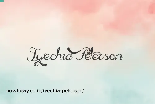 Iyechia Peterson