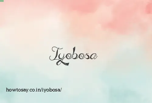 Iyobosa