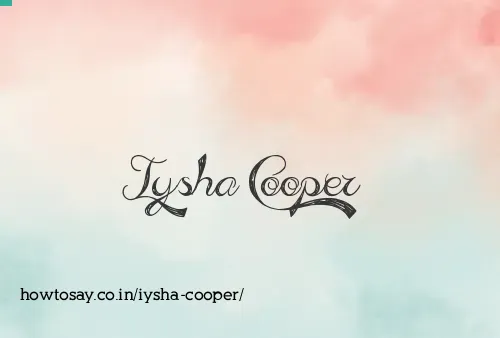 Iysha Cooper