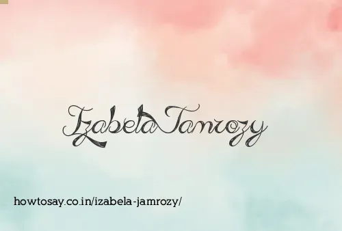 Izabela Jamrozy