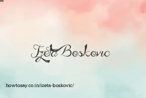 Izeta Boskovic