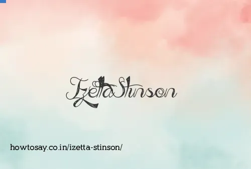 Izetta Stinson