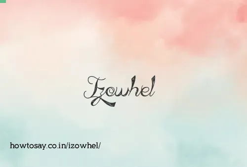 Izowhel